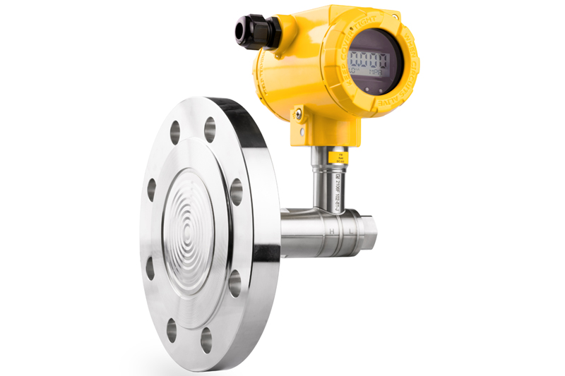 Differential pressure transmitter with direct diaphragm seals